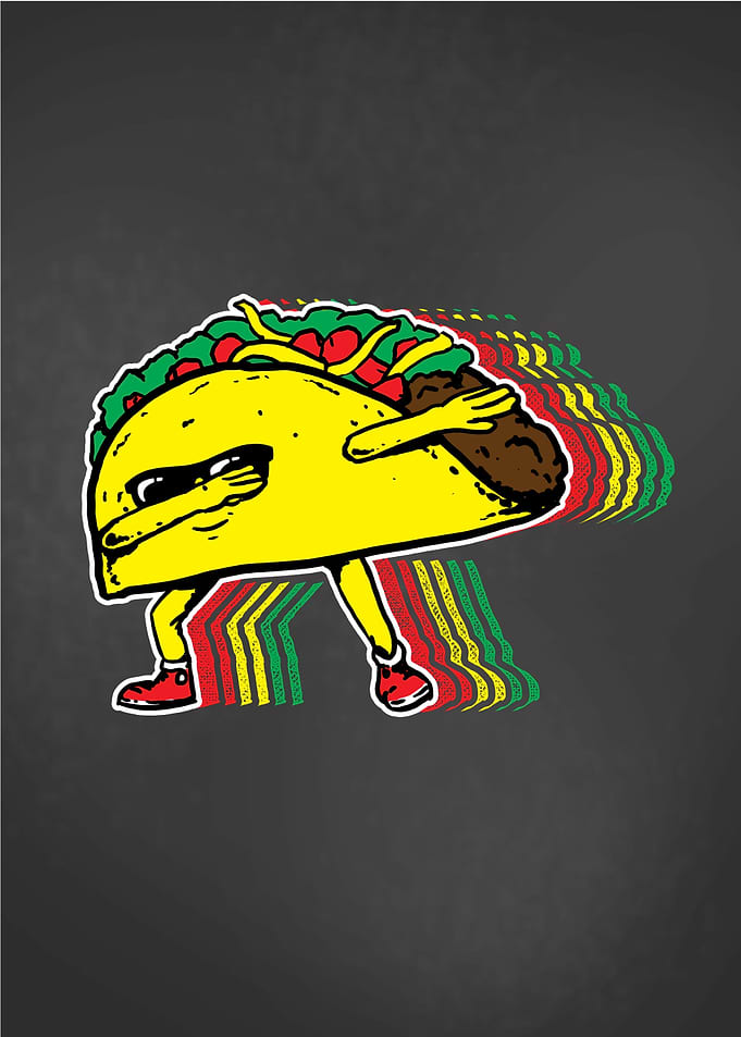 Dabbing Taco