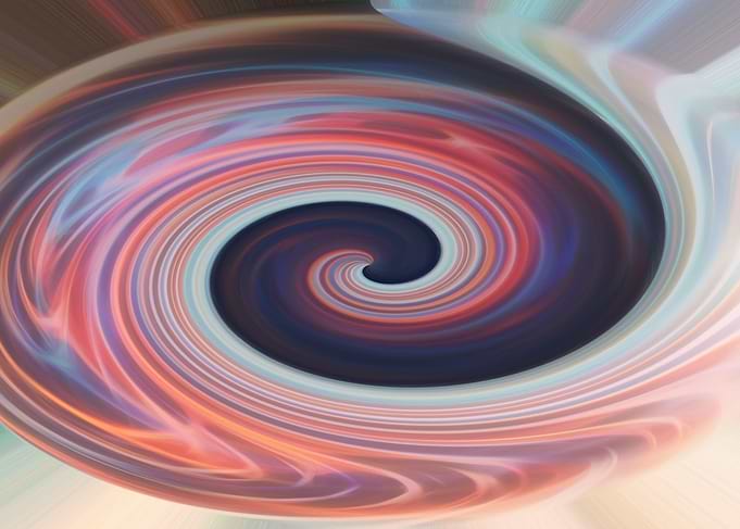 Colorful swirl
