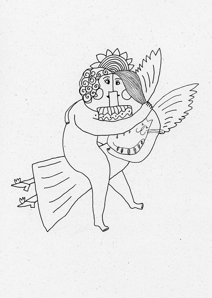 flying couple