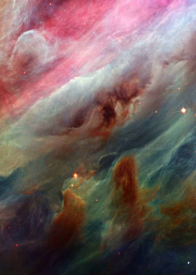 Orion Gas Clouds