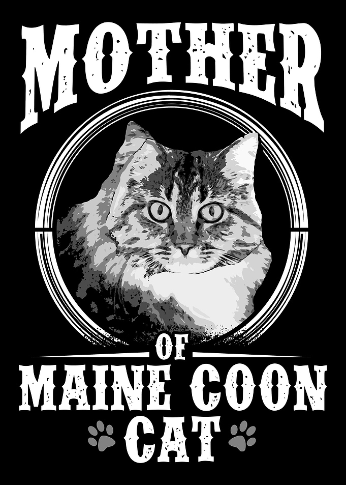 Mother of Maine Coon Cat