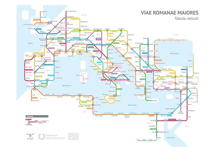 Paths Of The Roman Empire