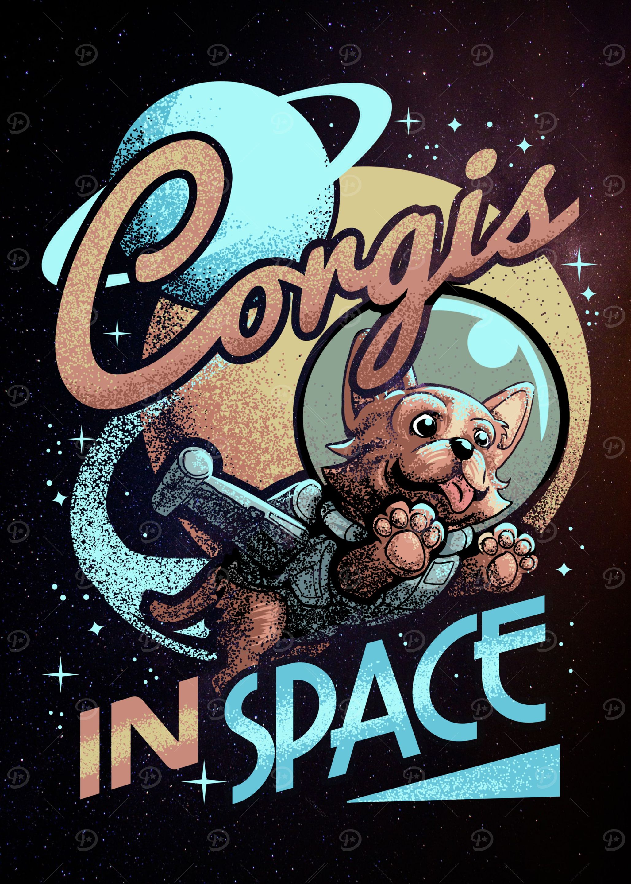 Corgis In Space