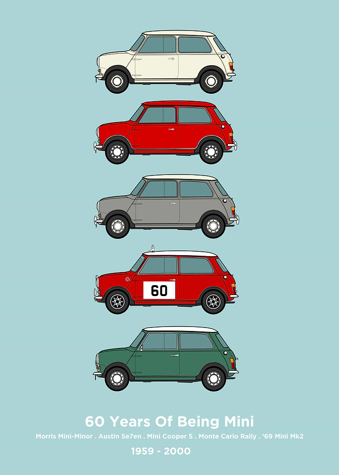 Morris Mini Minor 60th