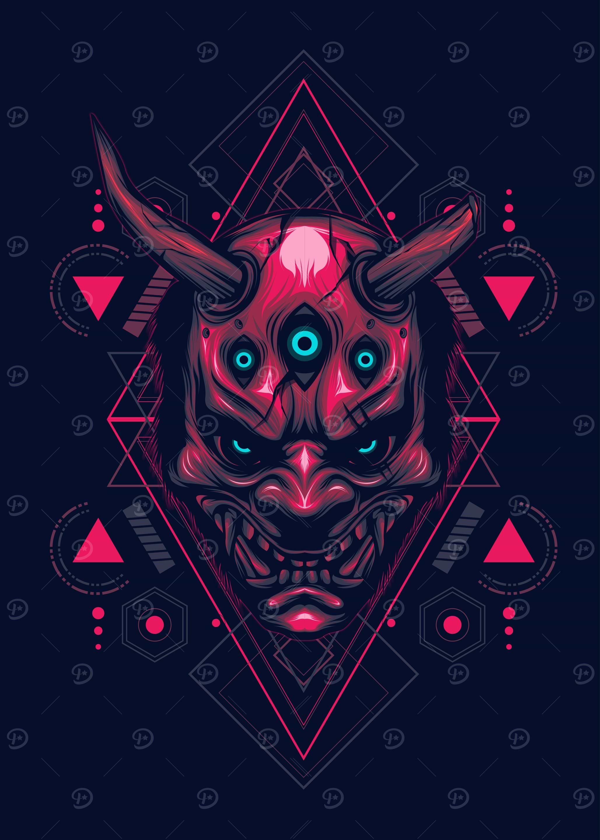 Oni Mask Geometry