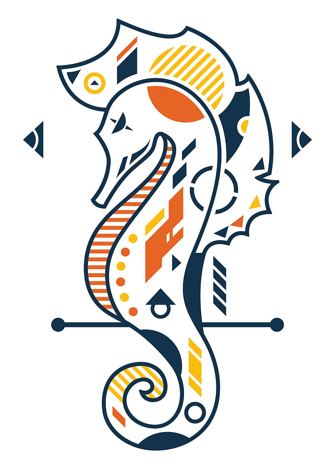 Unique Seahorse