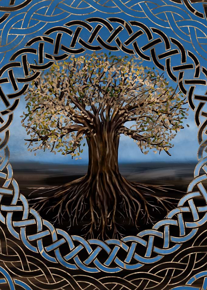 Tree of life Yggdrasil