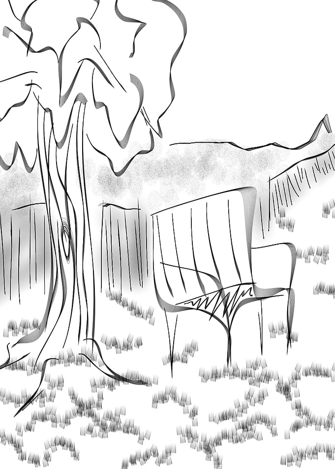 Under the tree