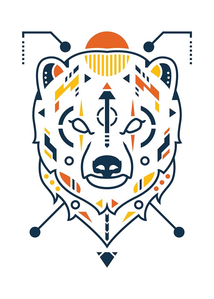 Unique Bear Head