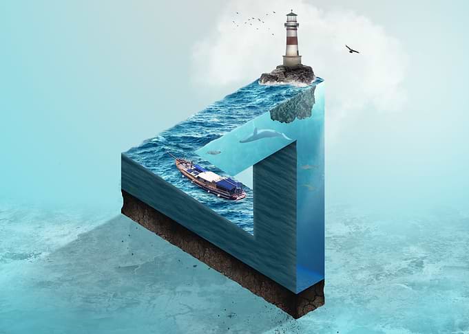 Triangle of The Sea