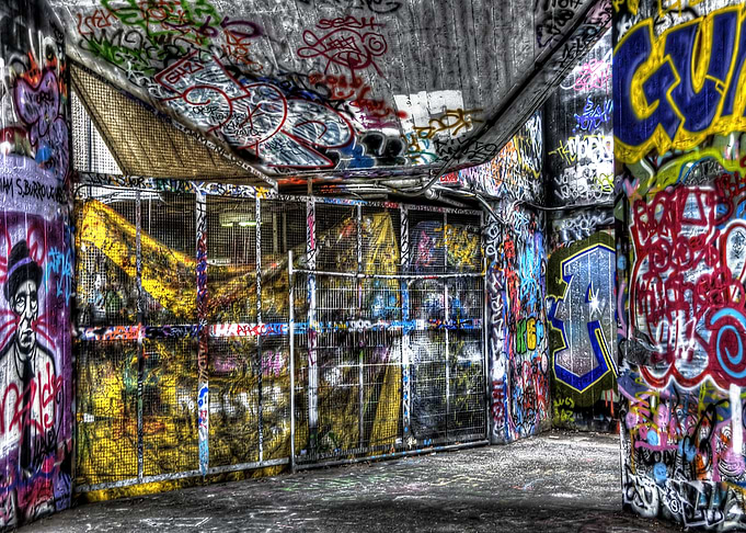 Graffiti in London
