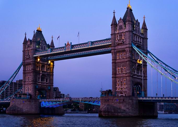 Tower Bridge at night