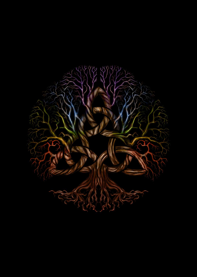 Colorful Tree of life