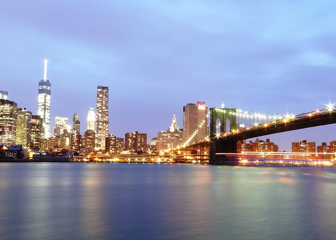 New York at night