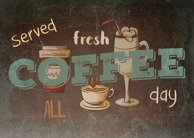 Served fresh Coffee