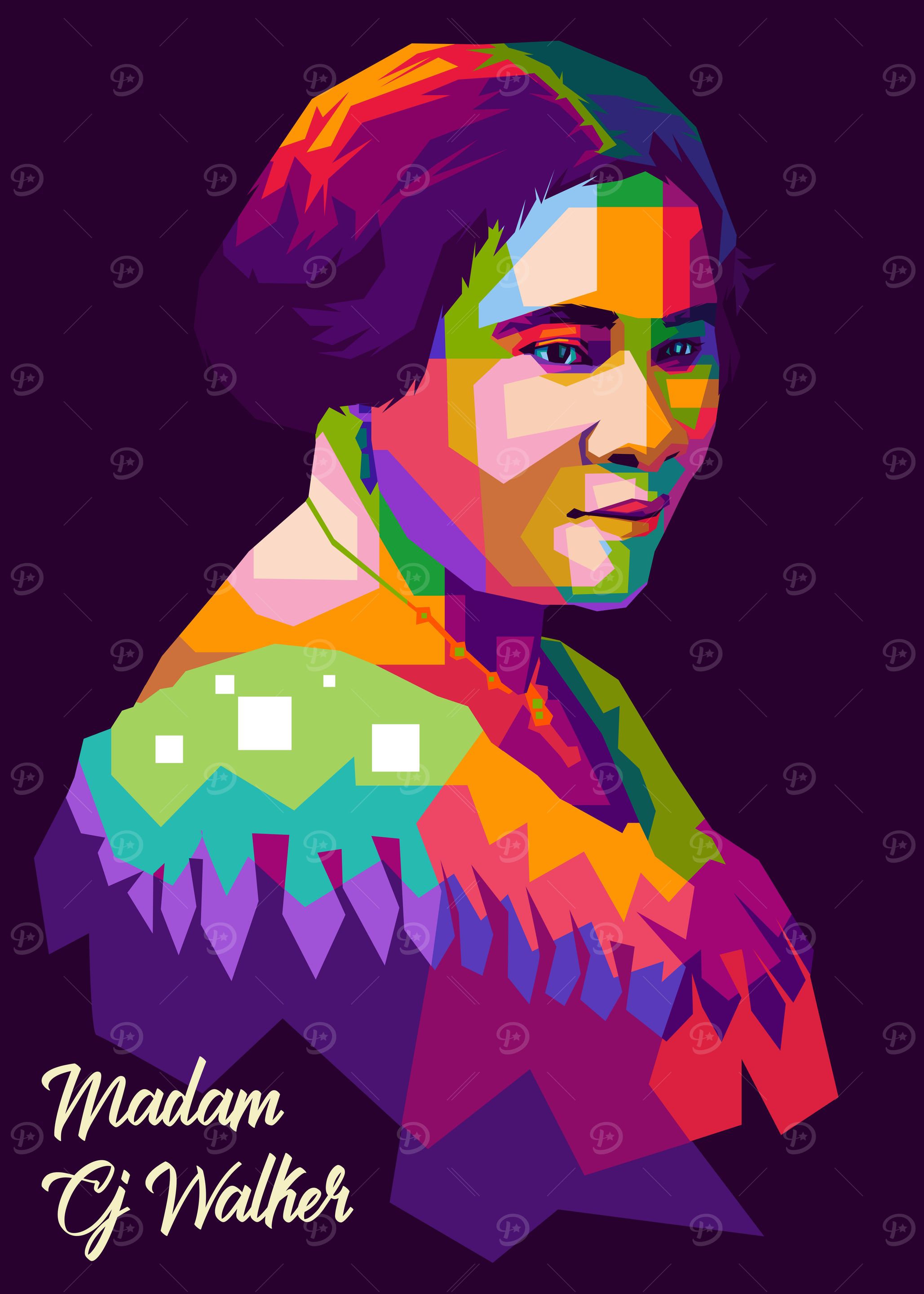 Madam CJ Walker PopArt