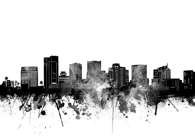 phoenix skyline black