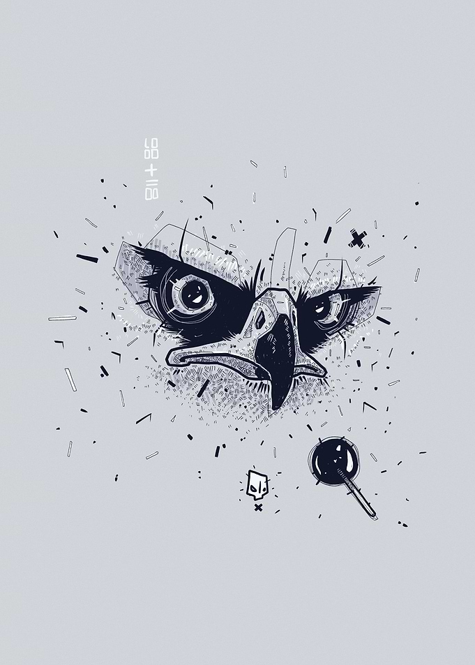 Serious eagle