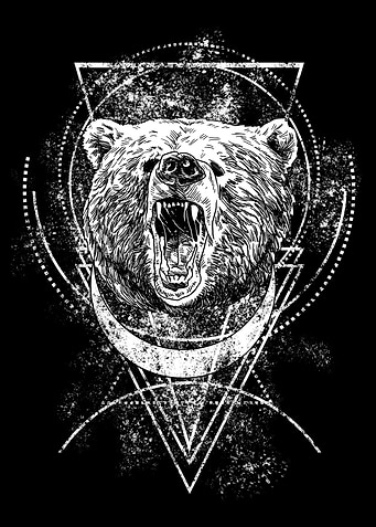 angry bear