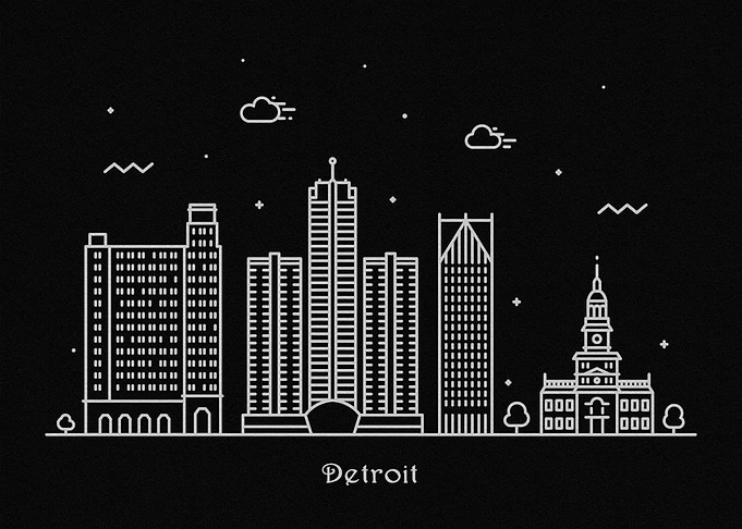 Detroit Skyline