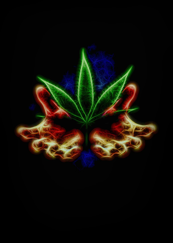 Hold My Weed glow