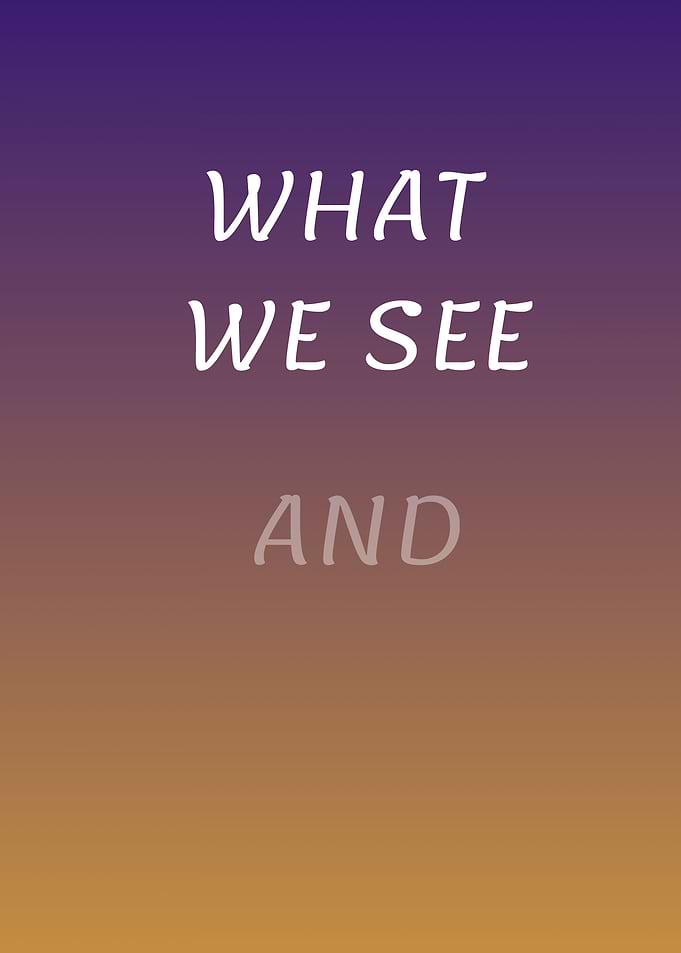 What We See