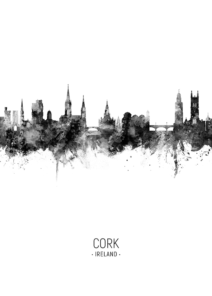 Cork Ireland Skyline