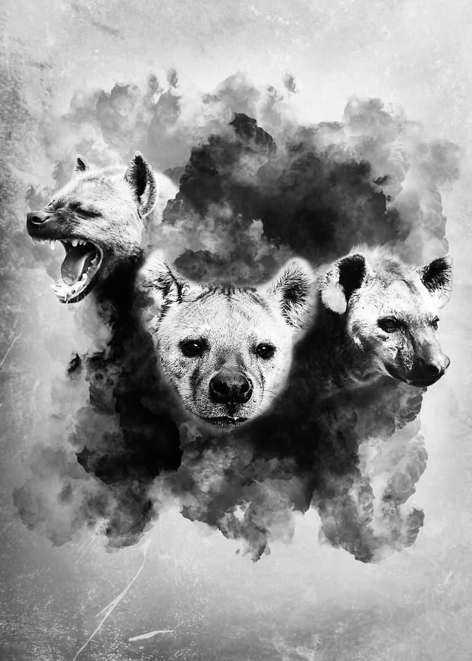 Abstract Hyenas