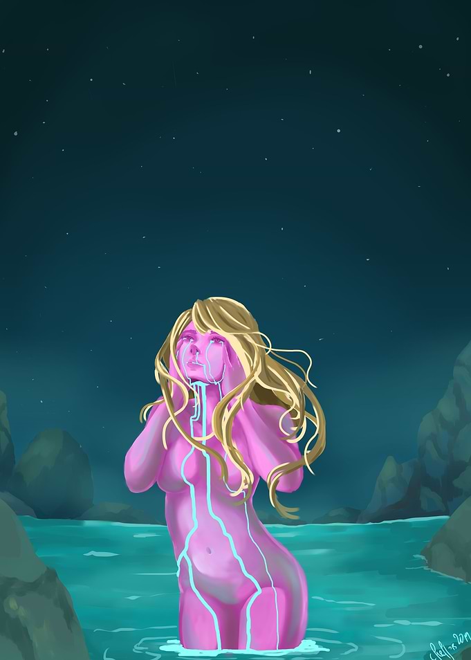Universe Mask Tears