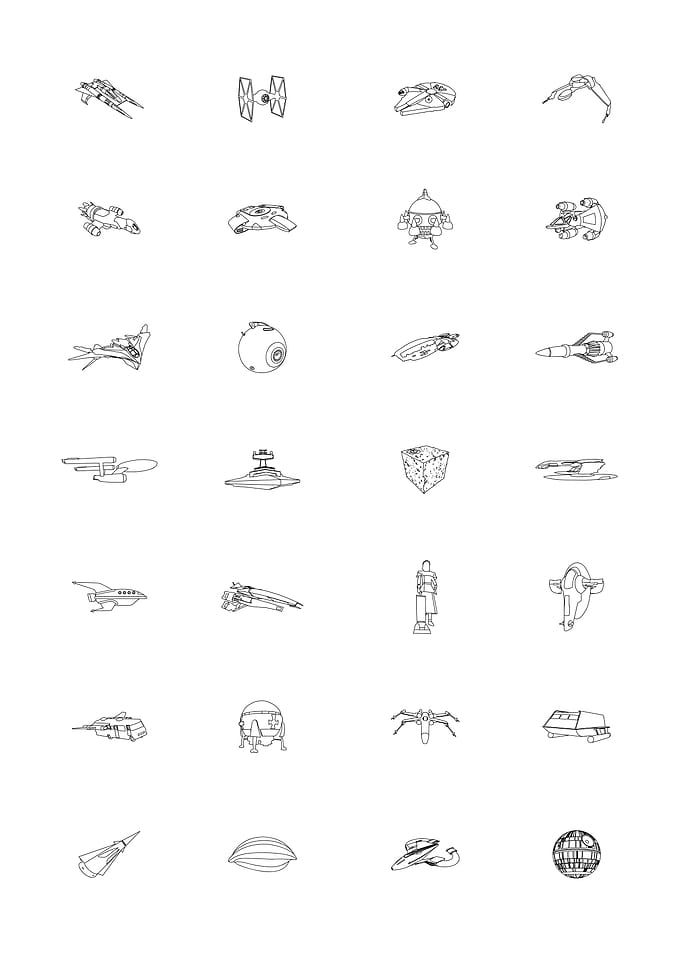 Light Spaceships