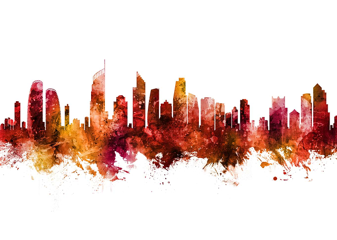 Gold Coast Skyline