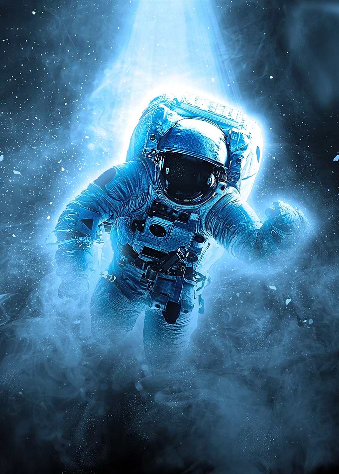 Hello from space