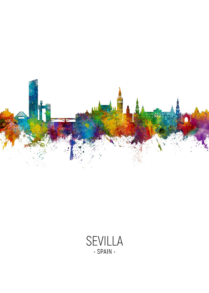 Sevilla Spain Skyline
