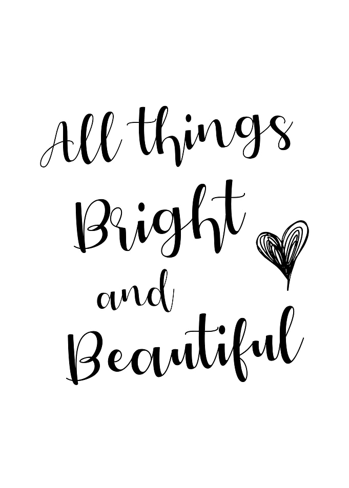 Bright and Beautiful