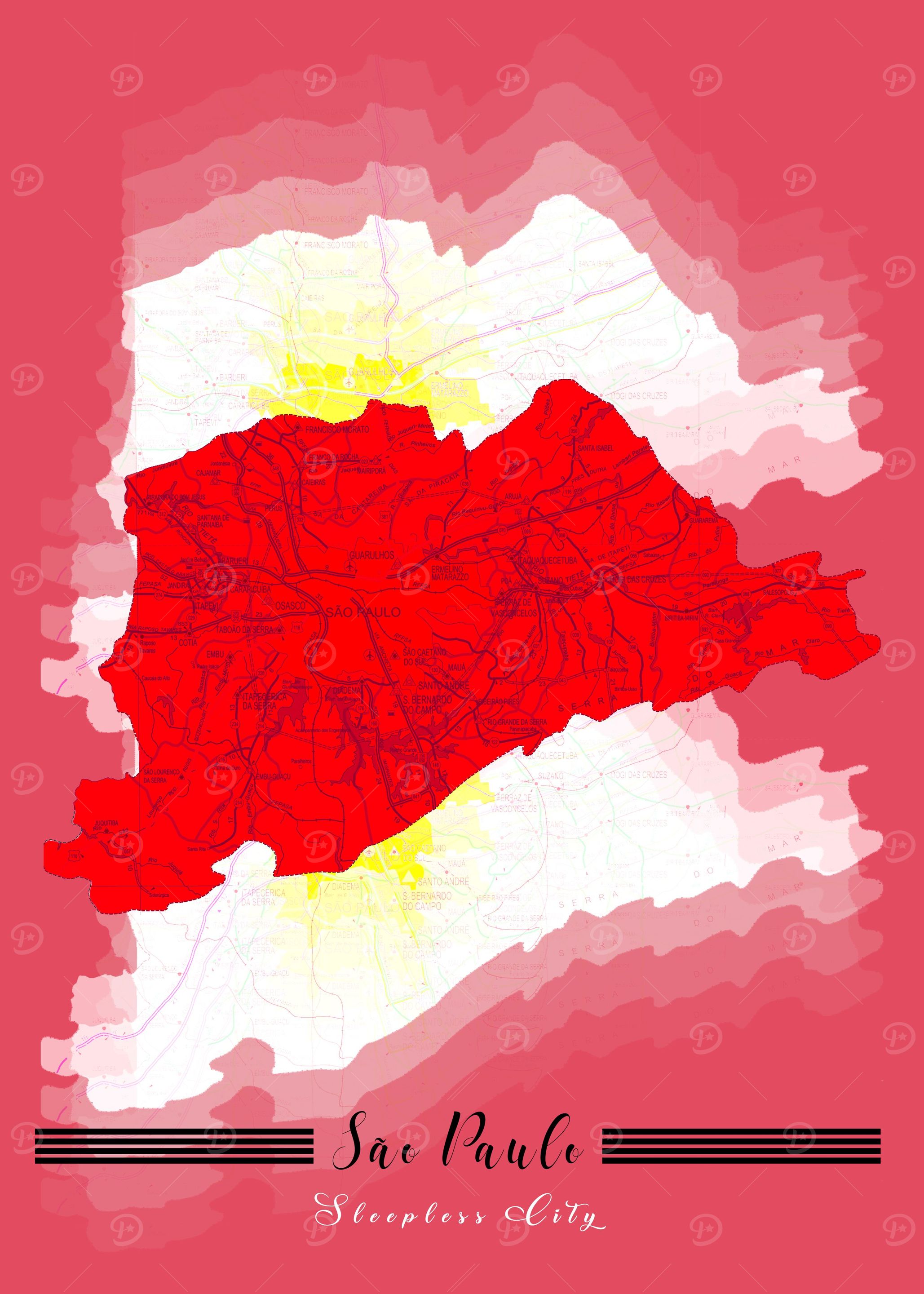 Sao Paulo Map