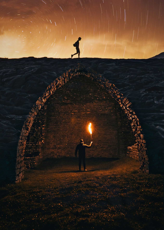 Walking in a world alone