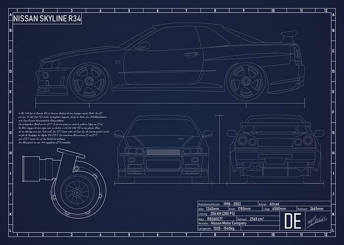 Nissan Skyline R34