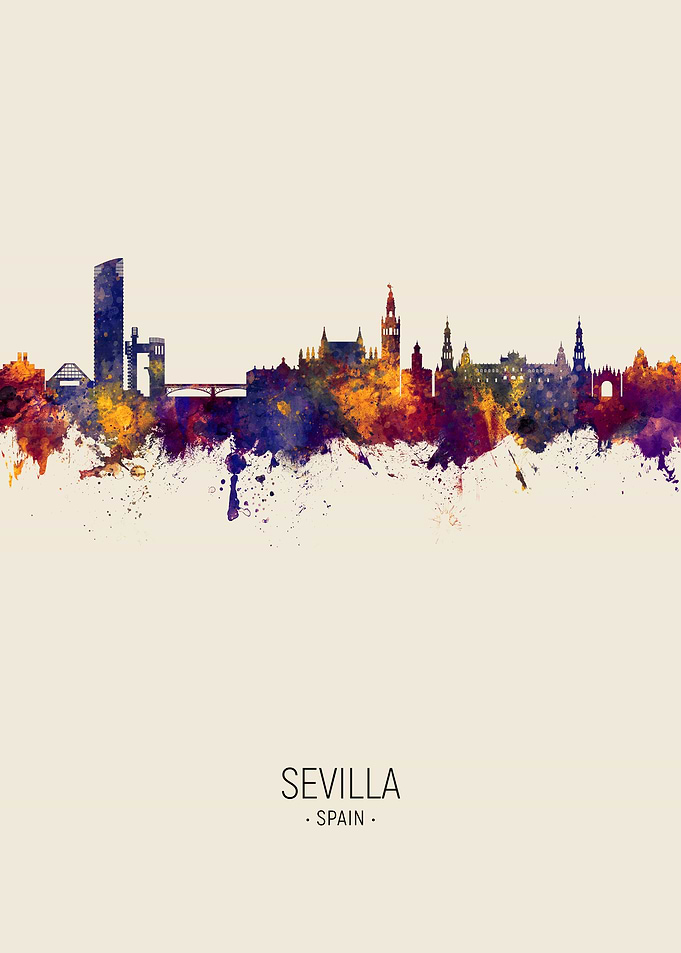 Sevilla Spain Skyline