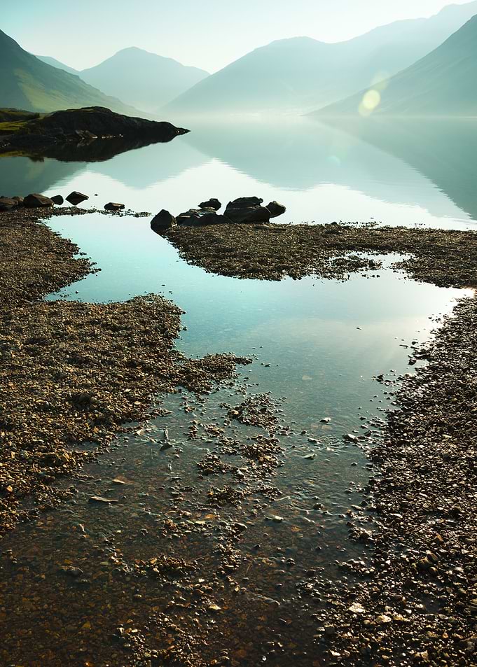 Floating into Lake
