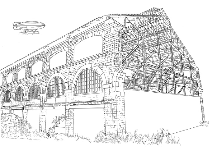 Building in ruins