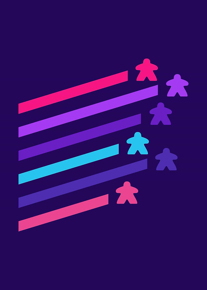 Cyberpunk Meeple Meeples