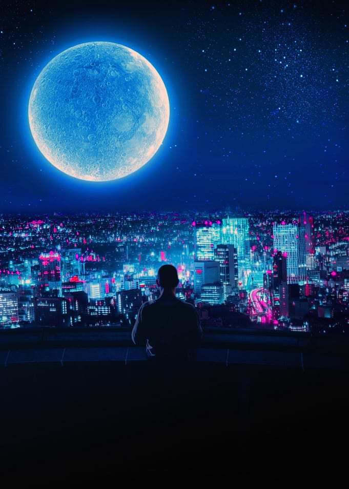 Moon 2077 inspired