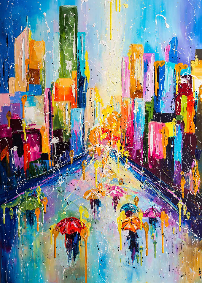 Rainy city