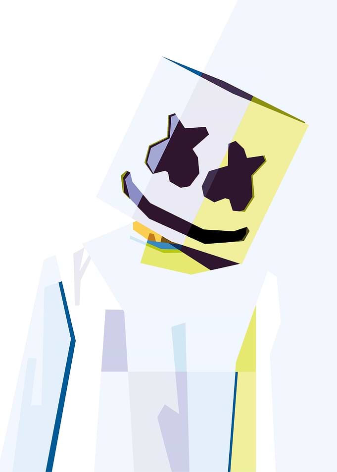 Marhmello WPAP Pop Art
