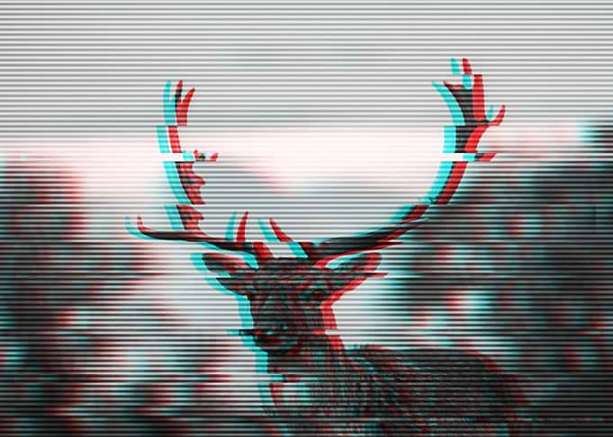Glitch deer