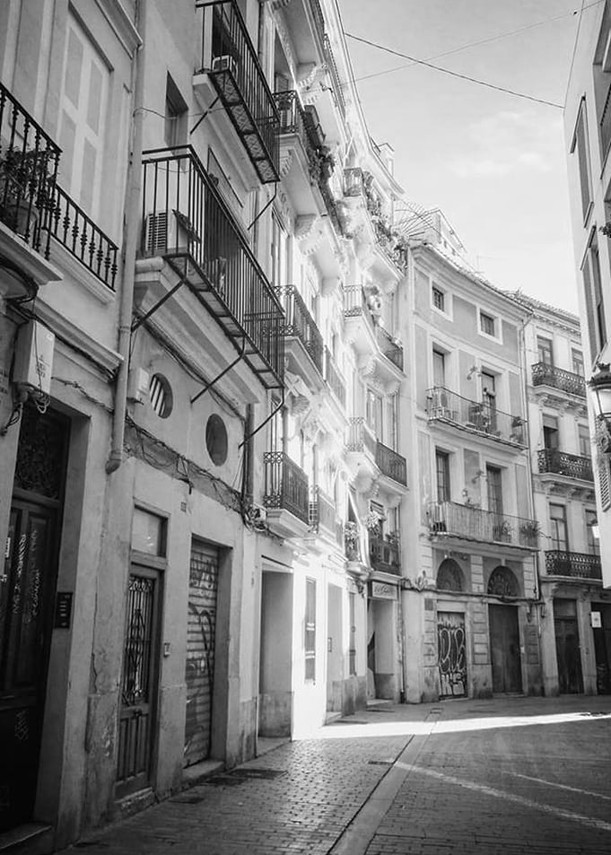 City of black and white