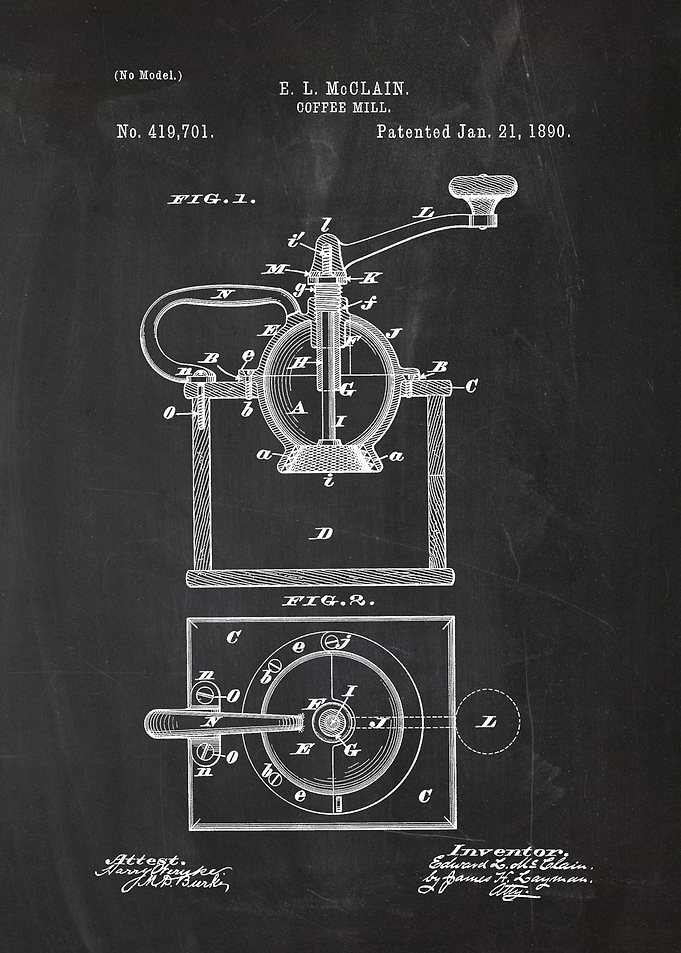 1890 Coffee Mill