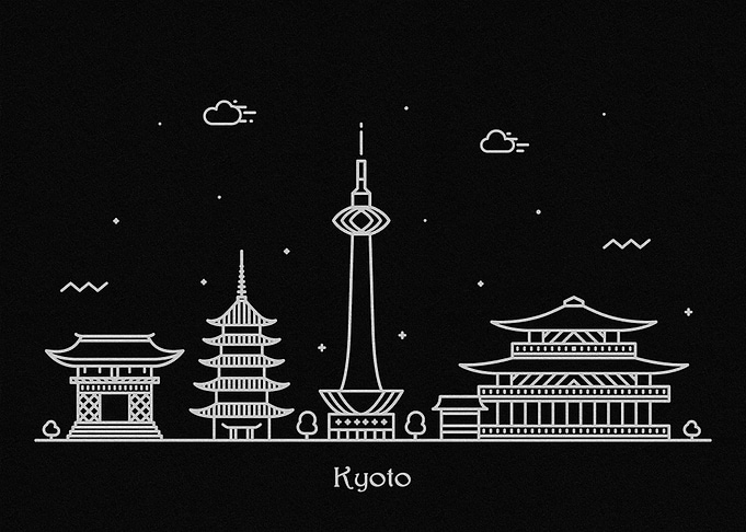 Kyoto Skyline