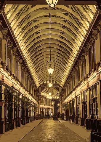 London night trade street