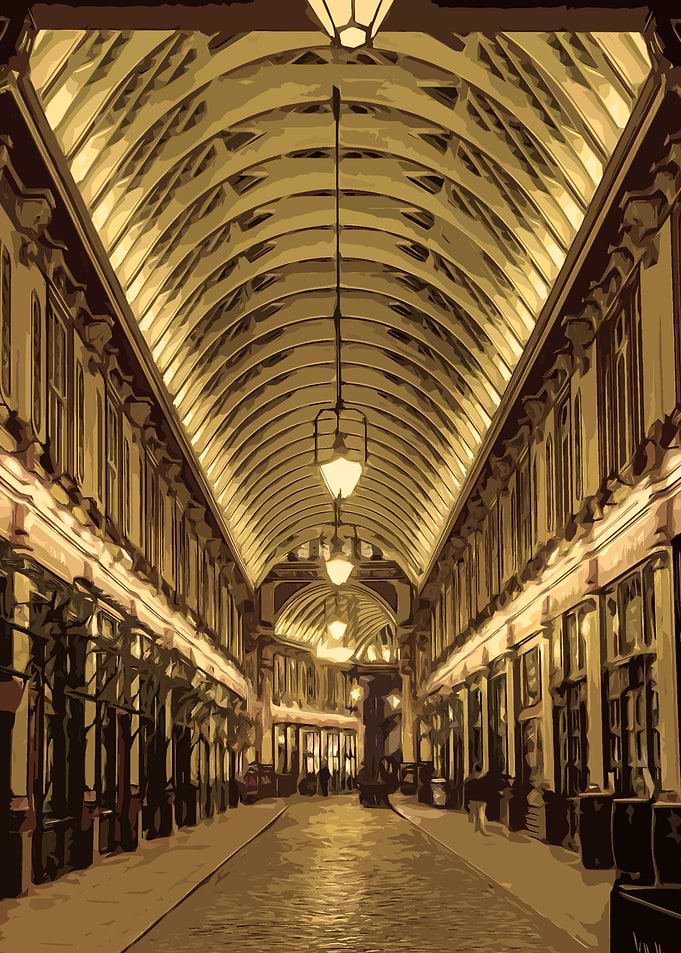 London night trade street